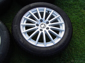 4X ZIMNÍ HLINÍKOVÁ KOLA ŠKODA OCTAVIA III,II 205/55 R16 ...T - 3