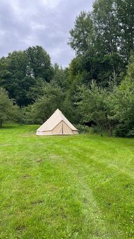 Glamping stan bavlněný stan 5 m - 3