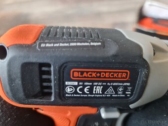 Black Decker aku šroubovák - vrtačka - 3