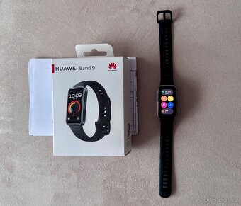 Chytré hodinky Huawei Band 9 černý- zánovní, záruka 1,5roku. - 3