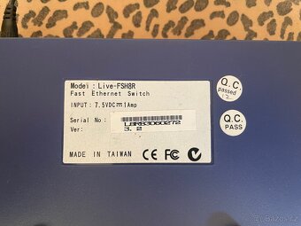 Fast Ethernet switch LIWE FSH8R - 3