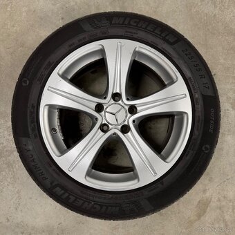 Originální alu kola 225/55 R17 Mercedes Benz, 5x112 - 3