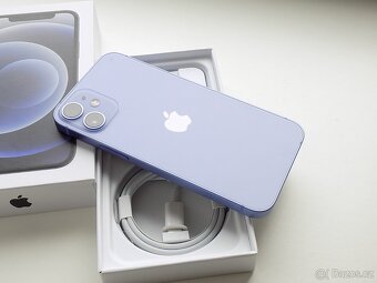 APPLE iPhone 12 mini 64GB Purple - ZÁRUKA - JAKO NOVÝ - 3