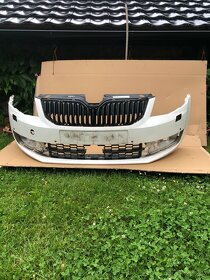 predni naraznik skoda octavia iii 12-17 bily 6pdc - 3