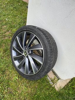 Alu kola Škoda Turbine R18 5x112 Octavia Superb Kodiaq zimní - 3