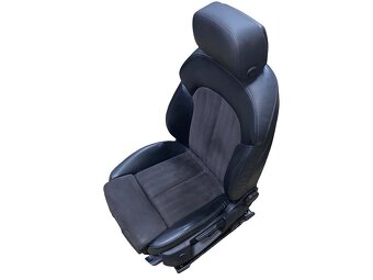 Sedačky černá kůže alcantara Audi A6 C7 4G avant r.v. 2012 - 3