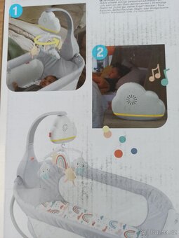 Hrající kolotoč nad postýlku zn.Fisher-Price - 3