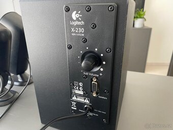 Prodám PC reproduktory Logitech X-230 - 3