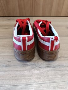 Dámské červené tenisky PUMA - 3