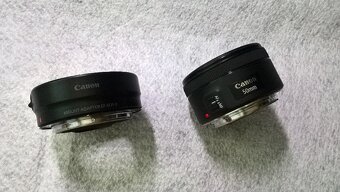 Canon adaptér EF-EOS R a objektiv Canon 50mm 1,8 STM - 3