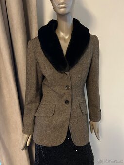 Podzimní tvídový kabátek Apart - 3