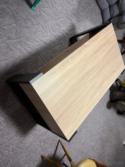 Konferenční stolek dub sonoma - 3