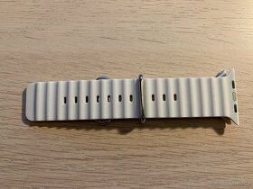 nový řeminek na Apple Watch Ultra, pure platinum Oceánský - 3