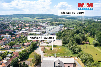 Pronájem komerčního pozemku, 7754 m², Rokycany - 3