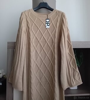 Dorothy Perkins dámské úpletové midi šaty vel. M nové - 3