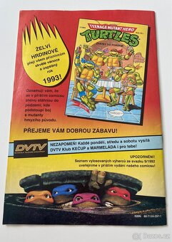 Starý komiks Želvy Ninja 12 - 1992 - 3
