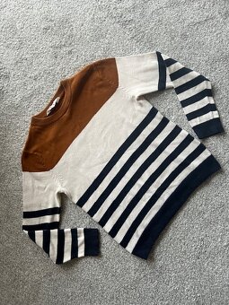 Chlapecký pruhovaný svetr, zn.H&M, vel.122/128 - 3