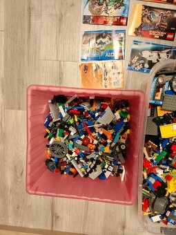 Lego kostky 29 kg + plánky - 3