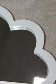 3x zrcadlové mráčky na zeď - 3