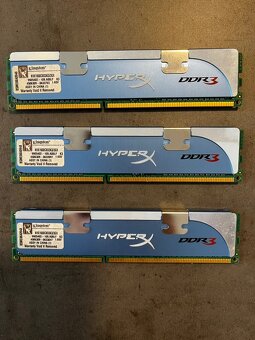 PC paměti DDR3 - různé sady RAM - 3