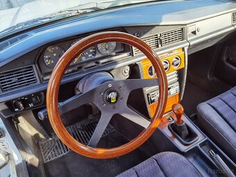 Dřevěný volant MOMO ML38, W201, W124, W123, Golf II - 3