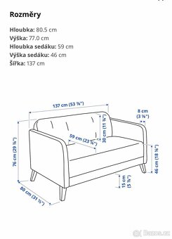Pohovka ikea - 3