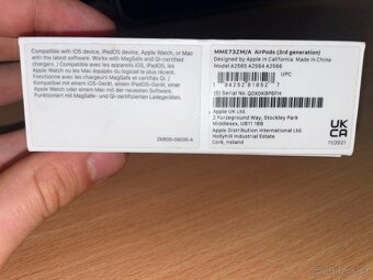 Apple AirPods 3. generace + OBAL ZDARMA - 3