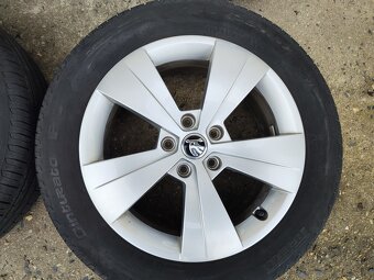 17"letní alu sada Triton 5x112 origo Superb 3 Passat B8 3G - 3