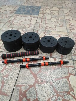 Činkový set činky 2x15 kg - 3