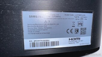 Prodám zakřivený monitor Samsung C27F396FHU – 27” - 3