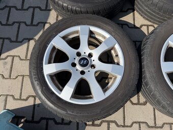 4x al kola 5x114.3 16 + pneu letní 205/55 R16 - 3