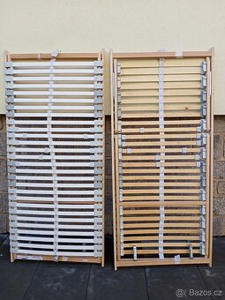 Prodám dva polohovací rošty IKEA 90cm x 200cm - 3