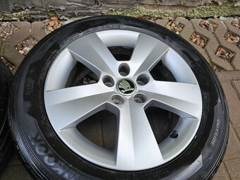 ALU kola letní Škoda 5x100 Fabia III Rapid R15 Matone - 3