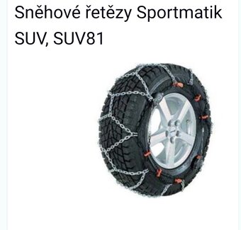 Sněhové řetězy Sportmatik SUV, SUV81 - 3