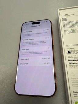 iPhone 17 Pro 256GB zánovní, záruka 2 roky - 3