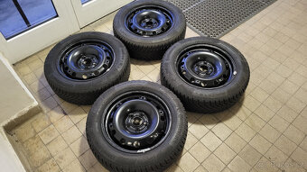 Zánovní zimní kola Conti 15" 5x100 Rapid, Fabia 3 - 3