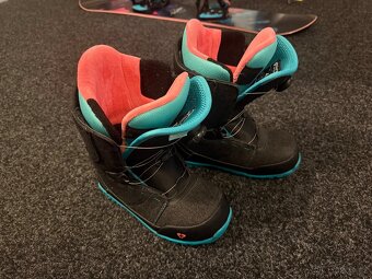 Gravity Thunder 120 cm snowboard a boty Gravity vel 37 - 3