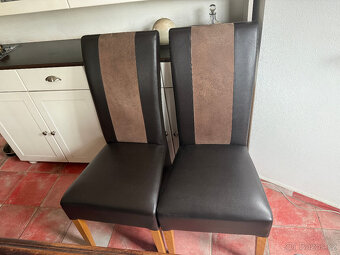 Jídelní židle Vintage vysoká moderní - 2 kusy - 3