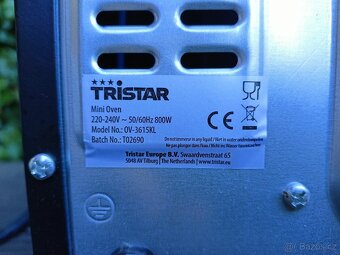 el. mini trouba Tristar OV 3615 - 3