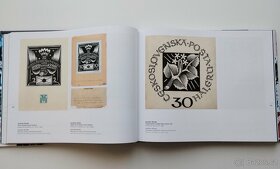 Kniha 100 let, 534 autorů: Výtvarné návrhy poštovních známek - 3