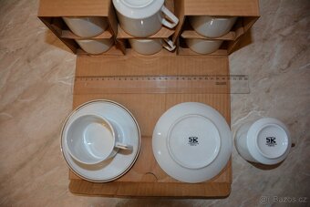 Retro set šálků na kávu Čína - 3