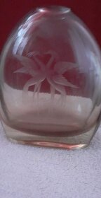 Váza  hutni sklo - 3