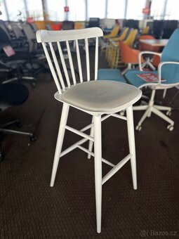 Barové židle Ton bílá - více kusů - 3