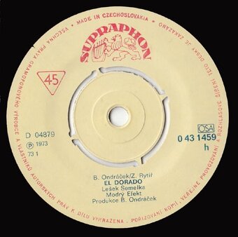 Modrý Efekt – Dívko z kamene / Eldorádo (SP) - 3