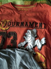 3 trika s dl. rukávem, vel. 140 - 3