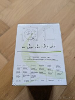 tichý ventilátor AirRoxy dRim Ø 100 - 3