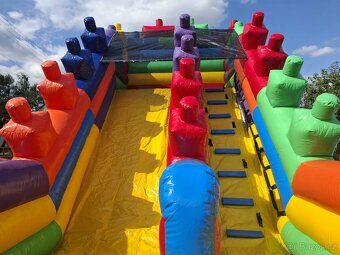 Skákací hrad LEGO 7×4×6 m - 3