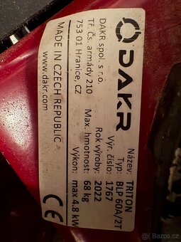 DAKR Triton Enduro 2 + mulčovač DAKR MTR - 3