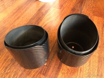 Univerzální nerezová koncovka 60/114mm karbon - 3
