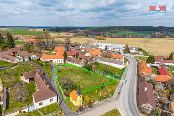 Prodej pozemku k bydlení, 1412 m², Bečice - 3
